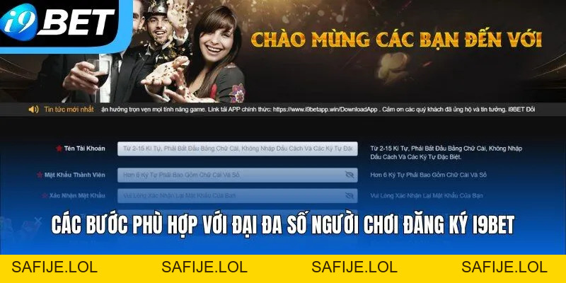 Đăng Ký i9bet - Tạo Tài Khoản Chơi Cá Cược Trong 1 Phút Đăng Ký i9bet - Tạo Tài Khoản Chơi Cá Cược Trong 1 Phút